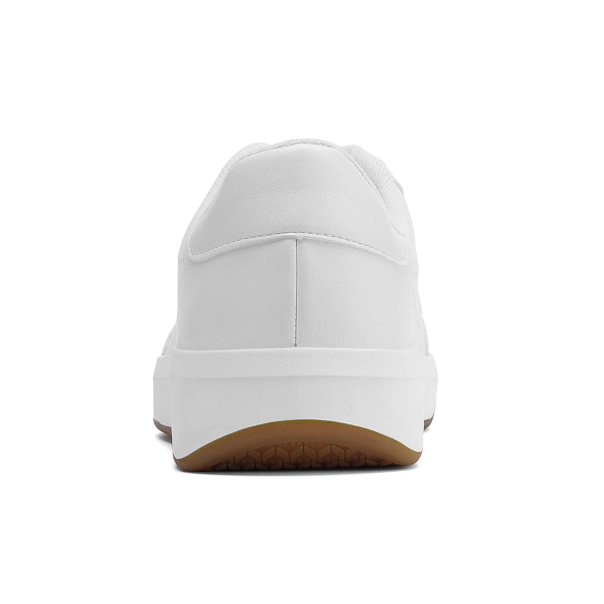 Men's Casual Arch Support Fashion Sneaker Comfortable Dress Shoes White